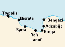 Libia: Ostrzał Misraty i Adżabiji