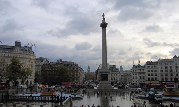 Misterium pasyjne na Trafalgar Square
