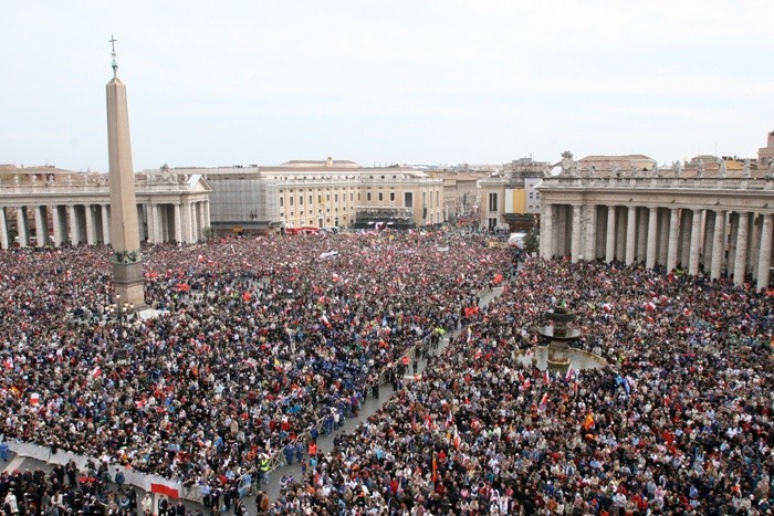 Z całego świata na beatyfiakcję