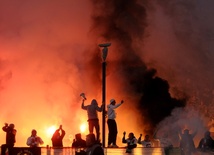 Finał Pucharu Polski: Pseudokibice zdemolowali stadion Zawiszy