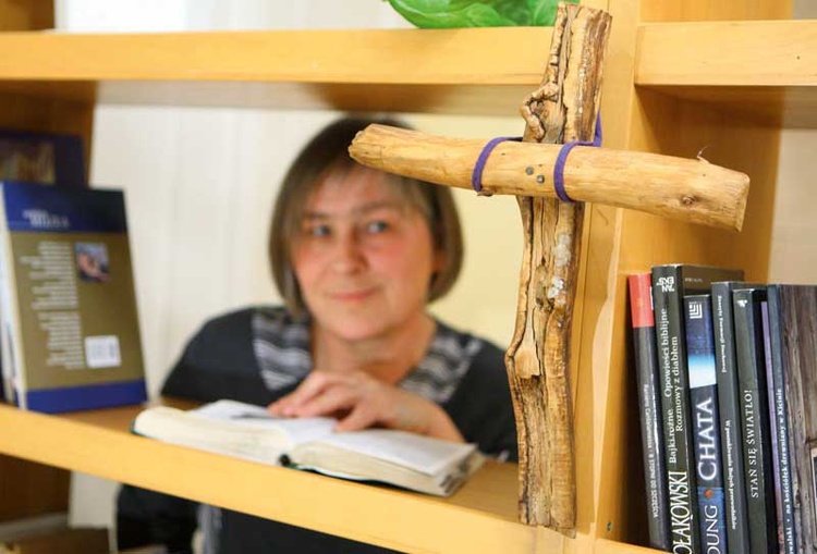Małgorzata Kotarba - wydawca, prowadzi sklep z muzyką chrześcijańską