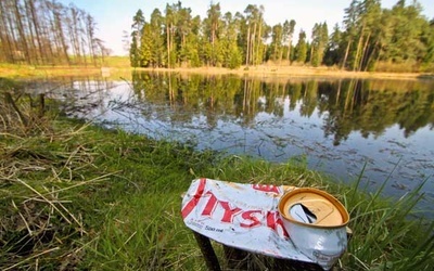 „Lesní rybník”, czyli leśny staw nad polską granicą w Dolni Oldřiš