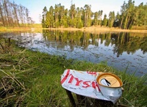 „Lesní rybník”, czyli leśny staw nad polską granicą w Dolni Oldřiš