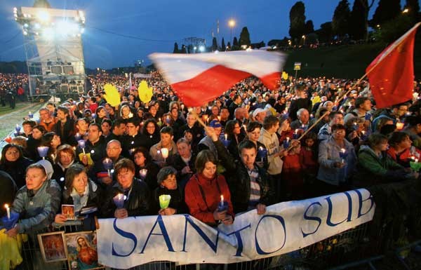 Wśród uczestników uroczystości beatyfikacyjnych przeważali Polacy 