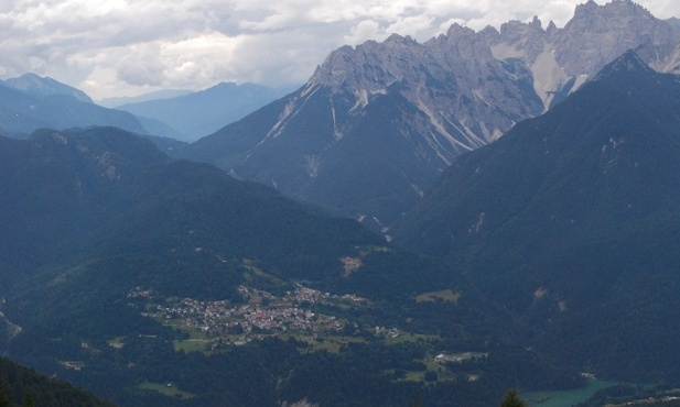 Lorenzago di Cadore w Dolomitach