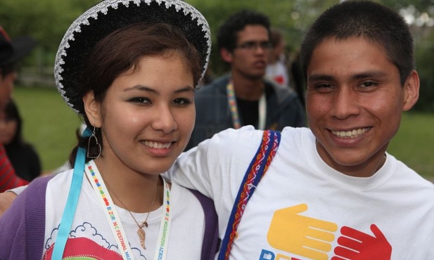 Salezjańska młodzież z Peru w Polsce