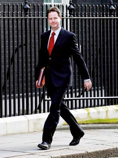 Nick Clegg, wicepremier Wielkiej Brytanii 
