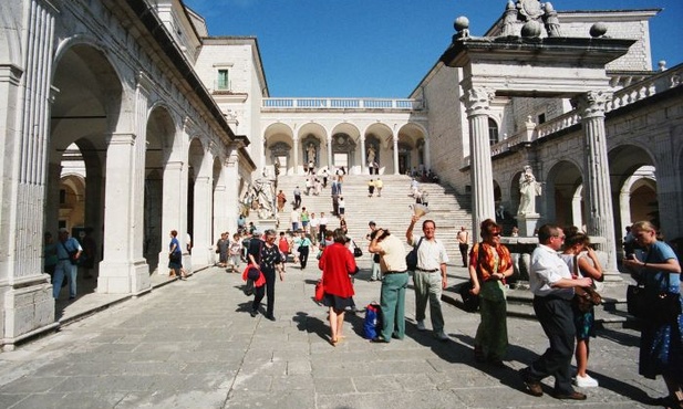 Biegiem na Monte Cassino