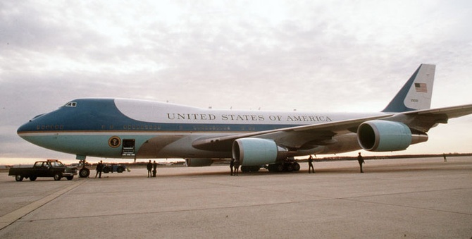 Air Force One na Okęciu