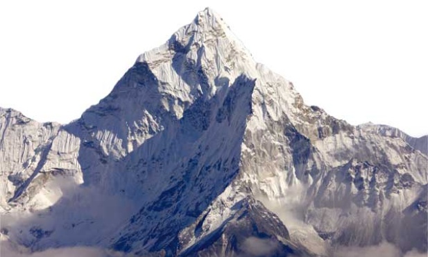 Niemieccy naukowcy zebrali zdjęcia zrobione przez dwa satelity i stworzyli trójwymiarowy obraz najwyż-szej góry świata – Mount Everest. 