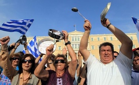 W Atenach wciąż protestują