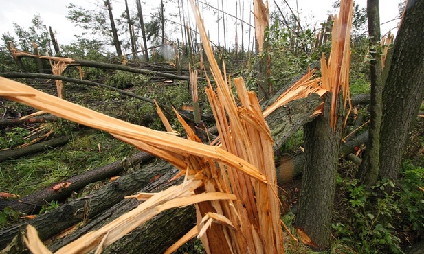 Caritas dla ofiar trąby powietrznej