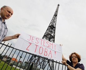 Gliwice: Były wiceprezydent zostaje… na maszcie