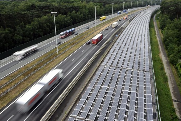 Pociąg napędzany energią słoneczną