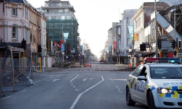 Nowa Zelandia: Zatrzęsło w Christchurch