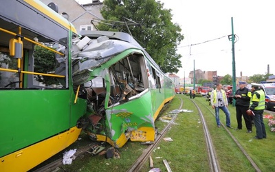 Poznań: Zderzyły się tramwaje