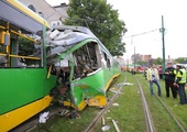 Poznań: Zderzyły się tramwaje