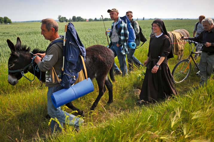 Pielgrzymka bezdomnych