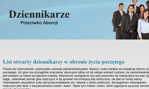 Dziennikarze też za życiem