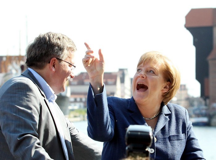 Towarzyski wypad Merkel do Gdańska