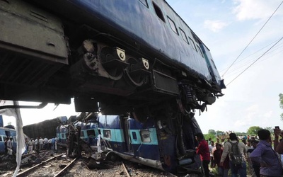 Indie: 53 ofiary katastrofy kolejowej