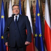 UE w polskiej konstytucji - prezydent dziękuje
