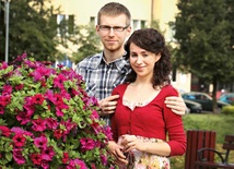 Paweł Grabarczyk z żoną Marią