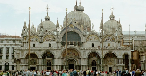 Punkt pogotowia na Piazza San Marco