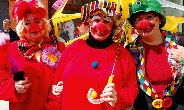 Czerwony nos to podstawa