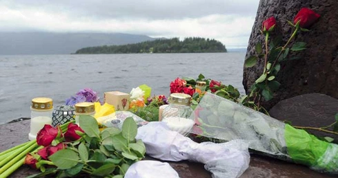 Rajska wyspa Utoya po masakrze