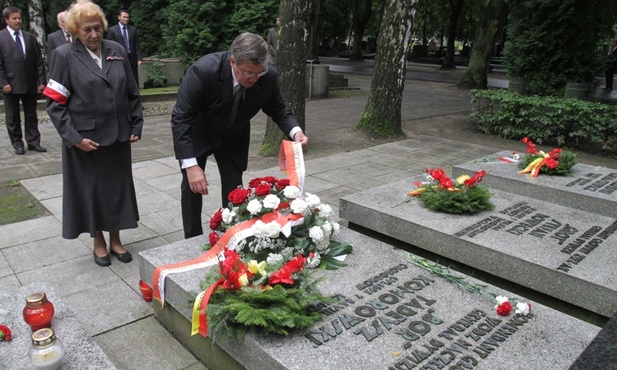 Prezydent uczcił powstańców