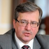 Prezydent Bronisław Komorowski