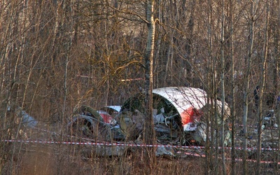Polscy śledczy chcą zbadać wrak Tu-154