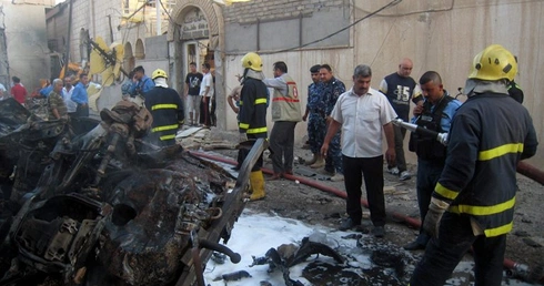 Irak: bomba przed kościołem raniła 20 osób