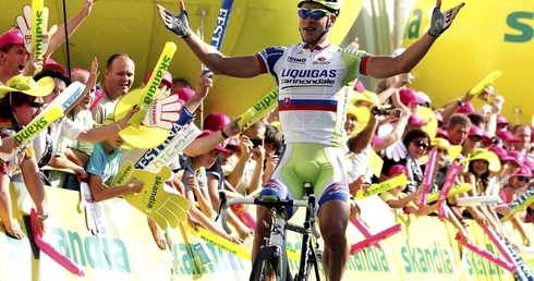 Peter Sagan pierwszy w Cieszynie
