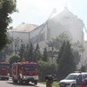 Pożar kościoła na warszawskim Targówku