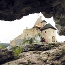 Odbudowany zamek w Bobolicach 