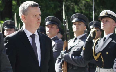 Minister obrony narodowej Tomasz Siemoniak