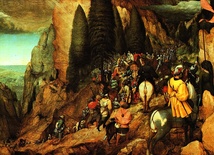 Pieter Breughel Starszy, "Nawrócenie św. Pawła", olej na desce, 1567, Kunsthistorisches Museum, Wiedeń