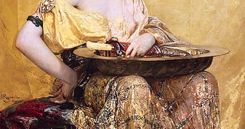 Henri Regnault  „Salome” olej na płótnie, 1870 Metropolitan Museum of Art Nowy Jork