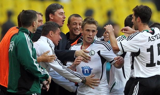Spartak powalony przez legionistów tuż przed ostatnim gwizdkiem