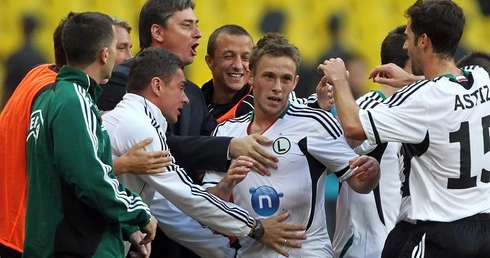 Spartak powalony przez legionistów tuż przed ostatnim gwizdkiem