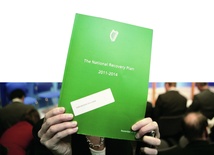 24 listopada br. irlandzki rząd zaprezentował plan naprawy gospodarki w latach 2011-2014.