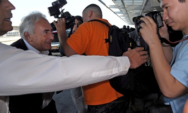 Dominique Strauss-Kahn już we Francji
