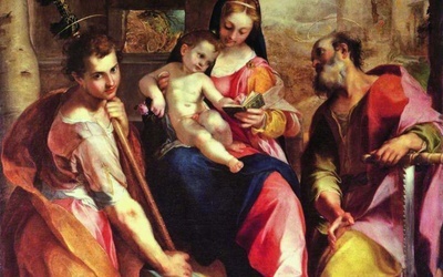 Federico Fiori Barocci, "Madonna ze św. Szymonem i św. Judą Tadeuszem".