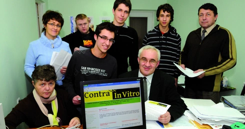 Działacze i inicjatorzy akcji Contra In Vitro.