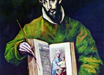 Dominikos Theotokopulos, zwany El Greco, "Święty Łukasz".