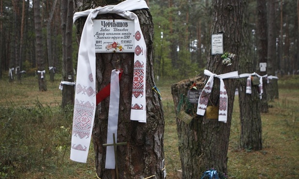 Katyński cmentarz pod Kijowem w 2012 r.
