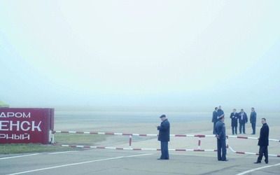 Lotnisko w Smoleńsku na kilka godzin przed katastrofą prezydenckiego samolotu.
