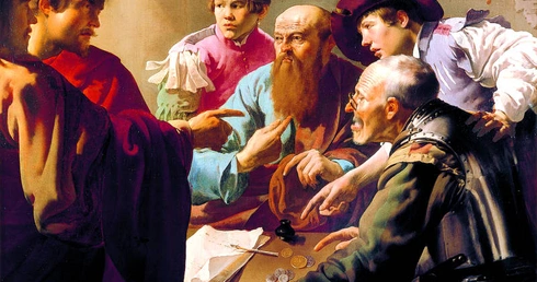 Hendrick ter Brugghen, "Powołanie św. Mateusza".